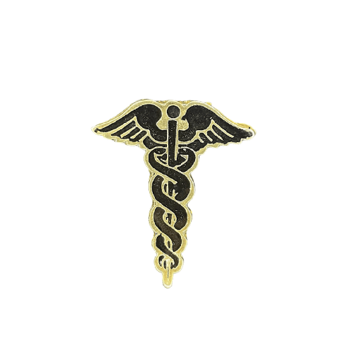 [2037015] Pin Metálico Símbolo Médico