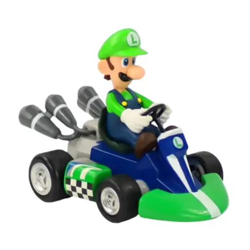 [1010010] Figura Mario Kart Luigi - Mario Bros