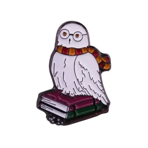 [2017005] Pin Metalico Lechuza Harry Potter