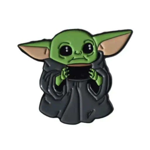 [2028004] Pin Metalico Baby Yoda Star Wars