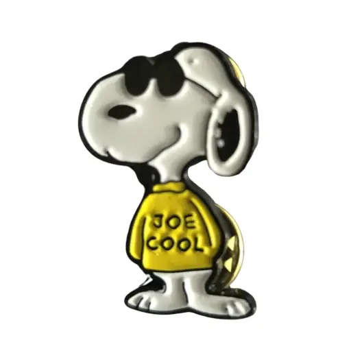 [2000083] Pin Metalico Snoopy Joe Cool
