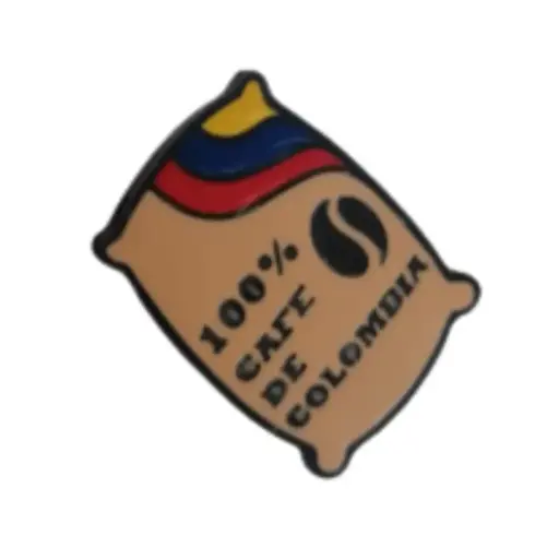 [2030012] Pin Metalico Saco de Café