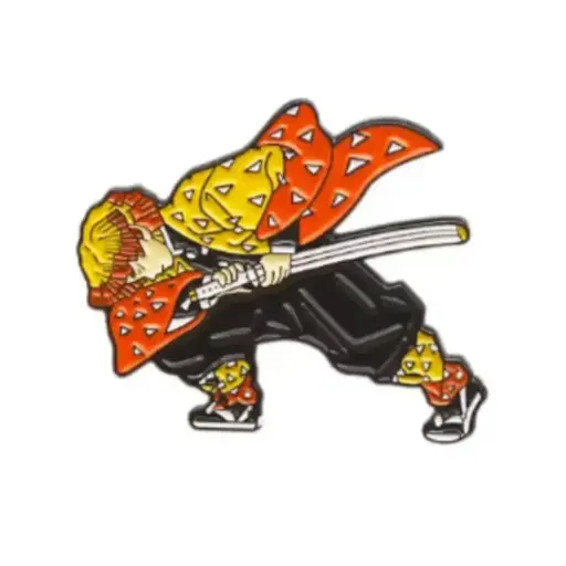 [2013003] Pin Metalico Zenitsu - Demon Slayer