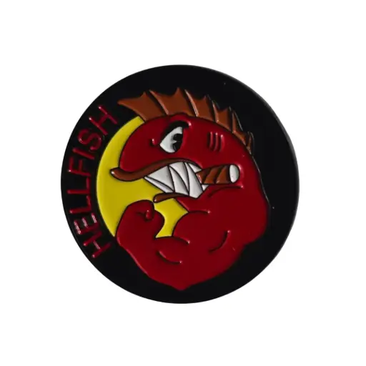 [2012003] Pin Metalico Hellfish - Los Simpson