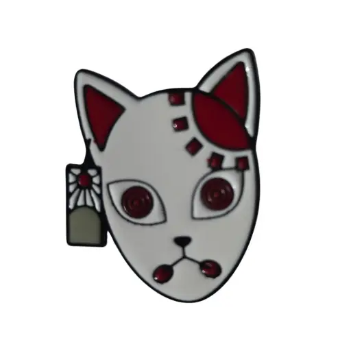 [2013001] Pin Metalico Mascara Tanjiro - Demon Slayer