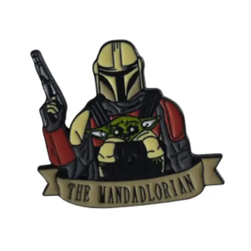[2028007] Pin Metalico The Mandalorian - Star Wars