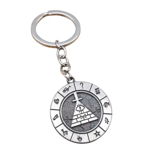 [5023002] Llavero Metálico Gravity Falls