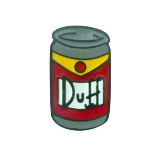 [2012006] Pin Metalico Duff - Los Simpson