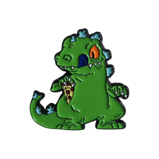 [2023013] Pin Metalico Reptar - Rugrats