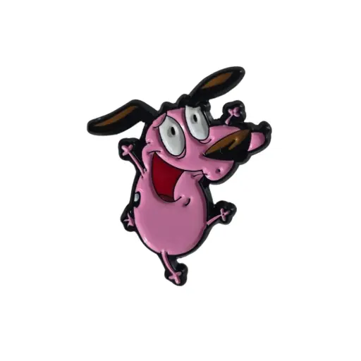 [2023014] Pin Metalico Coraje - Cartoon Network