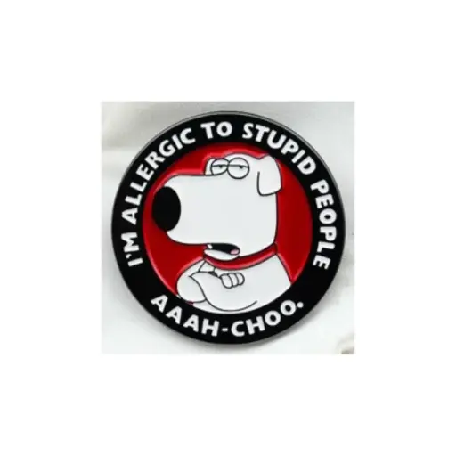 [2036001] Pin Metalico Brian Griffin - Padre de familia