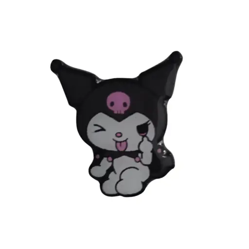 [2125001] Pin Resinado Sanrio Kuromi