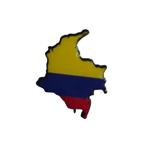 [2130003] Pin Resinado Mapa Colombia