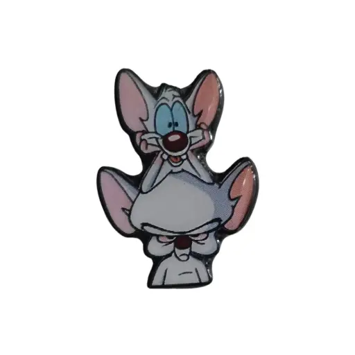 [2123013] Pin Resinado Pinki y Cerebro