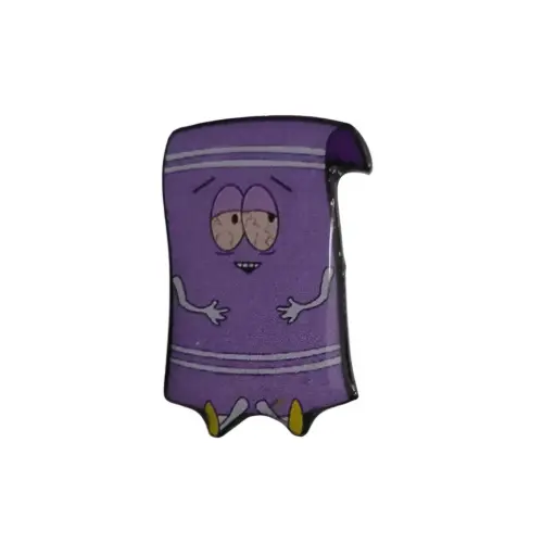 [2127002] Pin Resinado Toallin - South Park