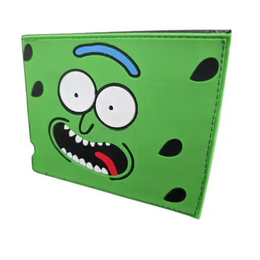 [3000018] Billetera de goma Pickle Rick - Rick y Morty